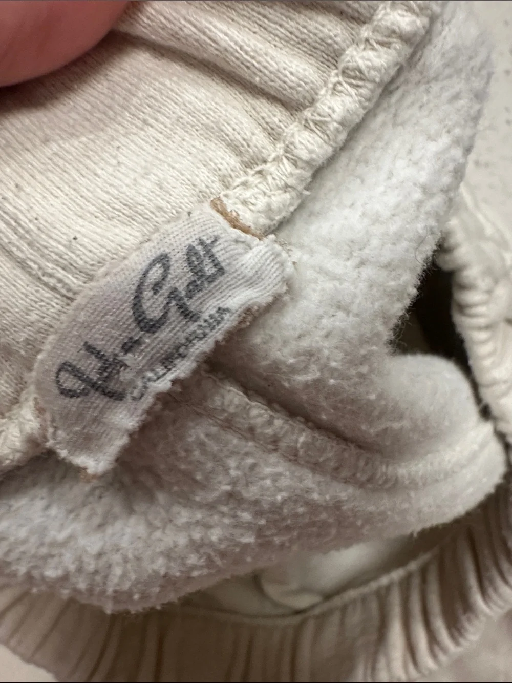 John Galt Brandy Melville Cream Joggers